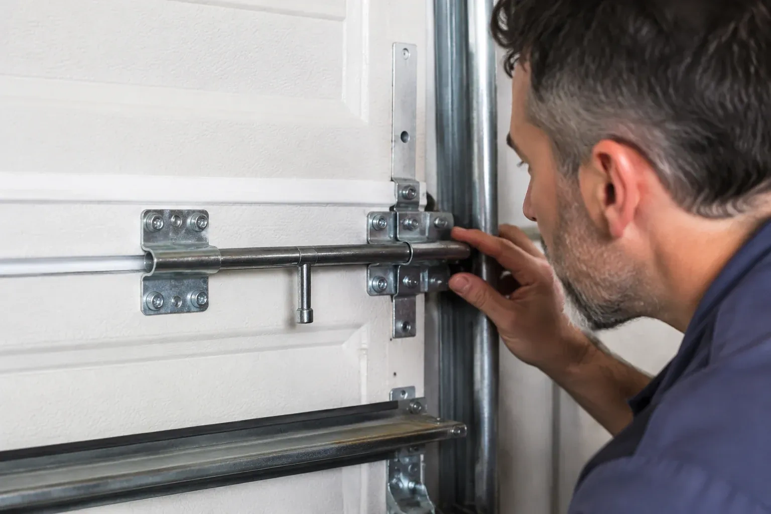 Illustrative garage doors scene — Garage Door Manual Lock Repair, Kitchener